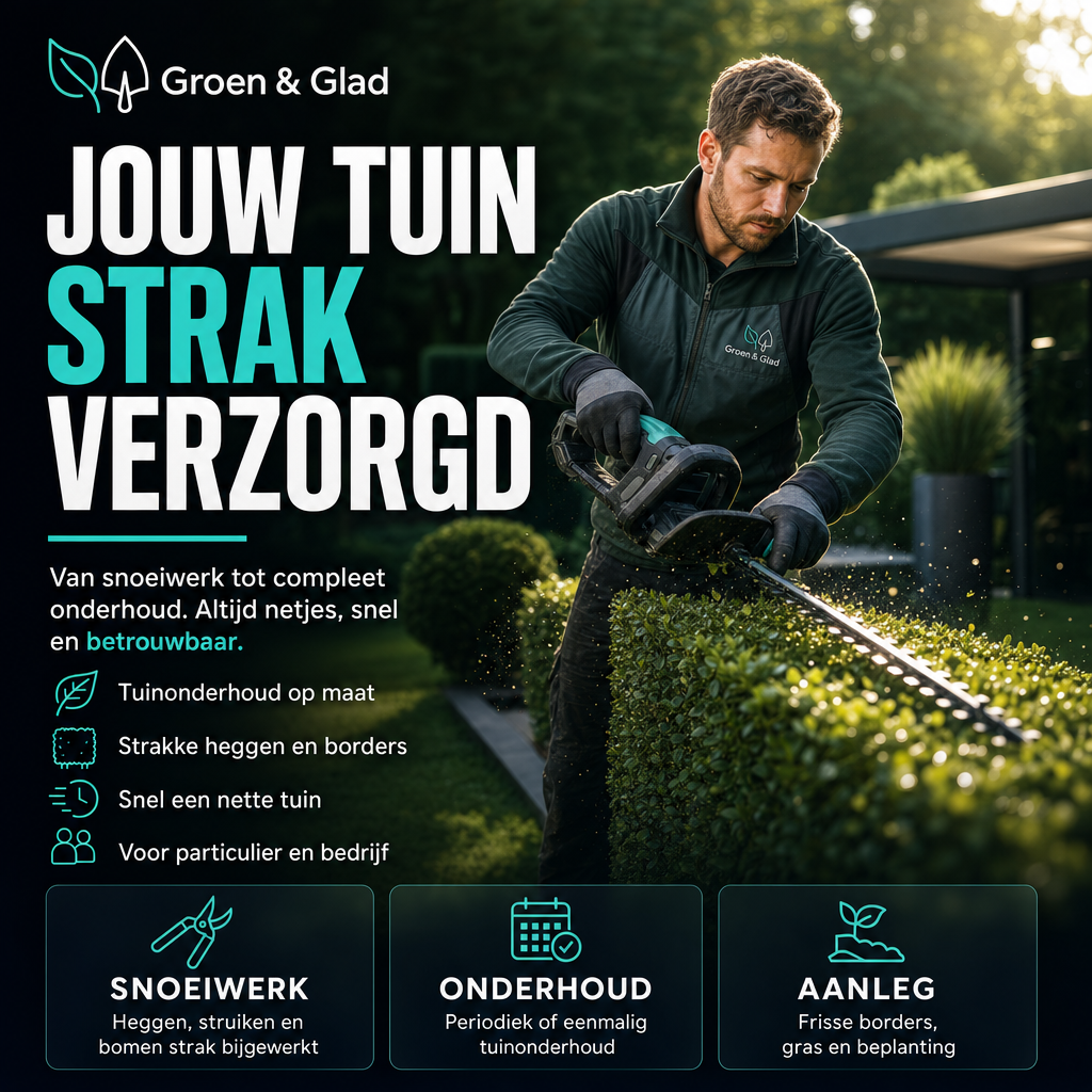AI gegenereerde promotieafbeelding voor een tuinman